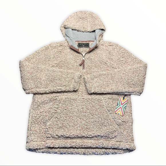 True Grit Other - True Grit Texture Sherpa Quarter Zip Hoodie